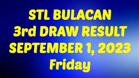 stl bulacan result today 8pm